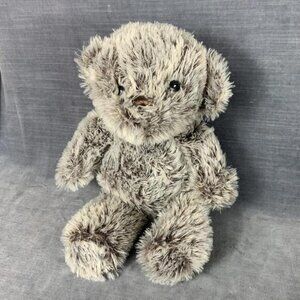 Kellytoy Frosted Brown Bear Baby Rattle Teddy Crinkle Ears Plush Toy 12